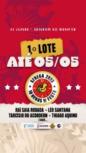 Sfrega anuncia virada de lote dia 05 de maio